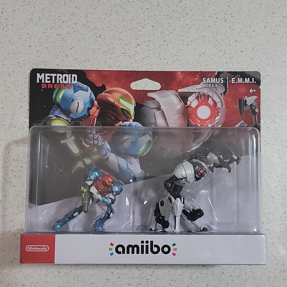 RARE Metroid Dread 2 Amiibo set